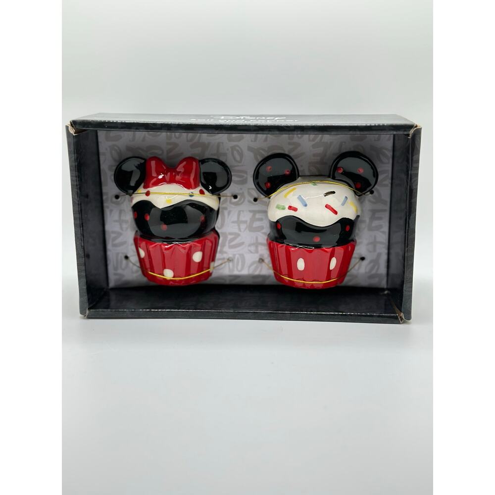 Disney Mickey & Minnie Cupcake Salt & Pepper Shakers